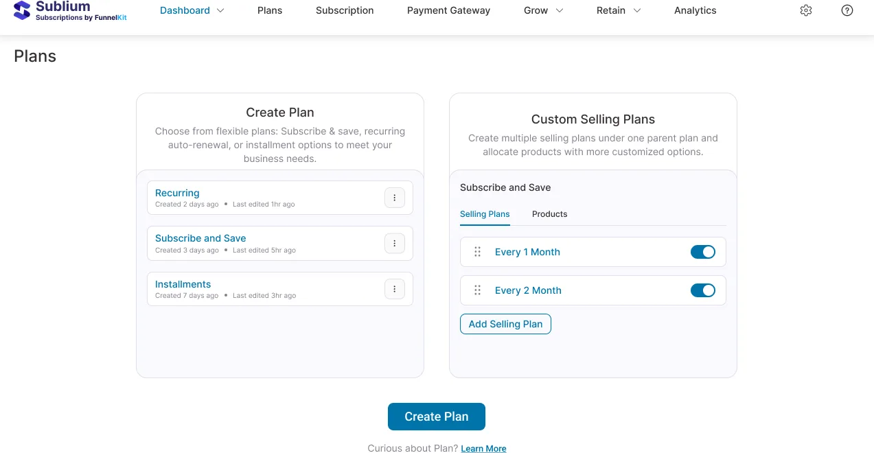 Subscriptions